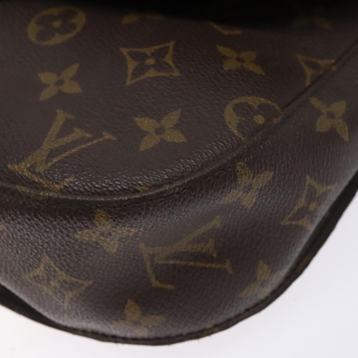 LOUIS VUITTON Monogram Saint Cloud GM Shoulder Bag M51242 LV Auth am8972
