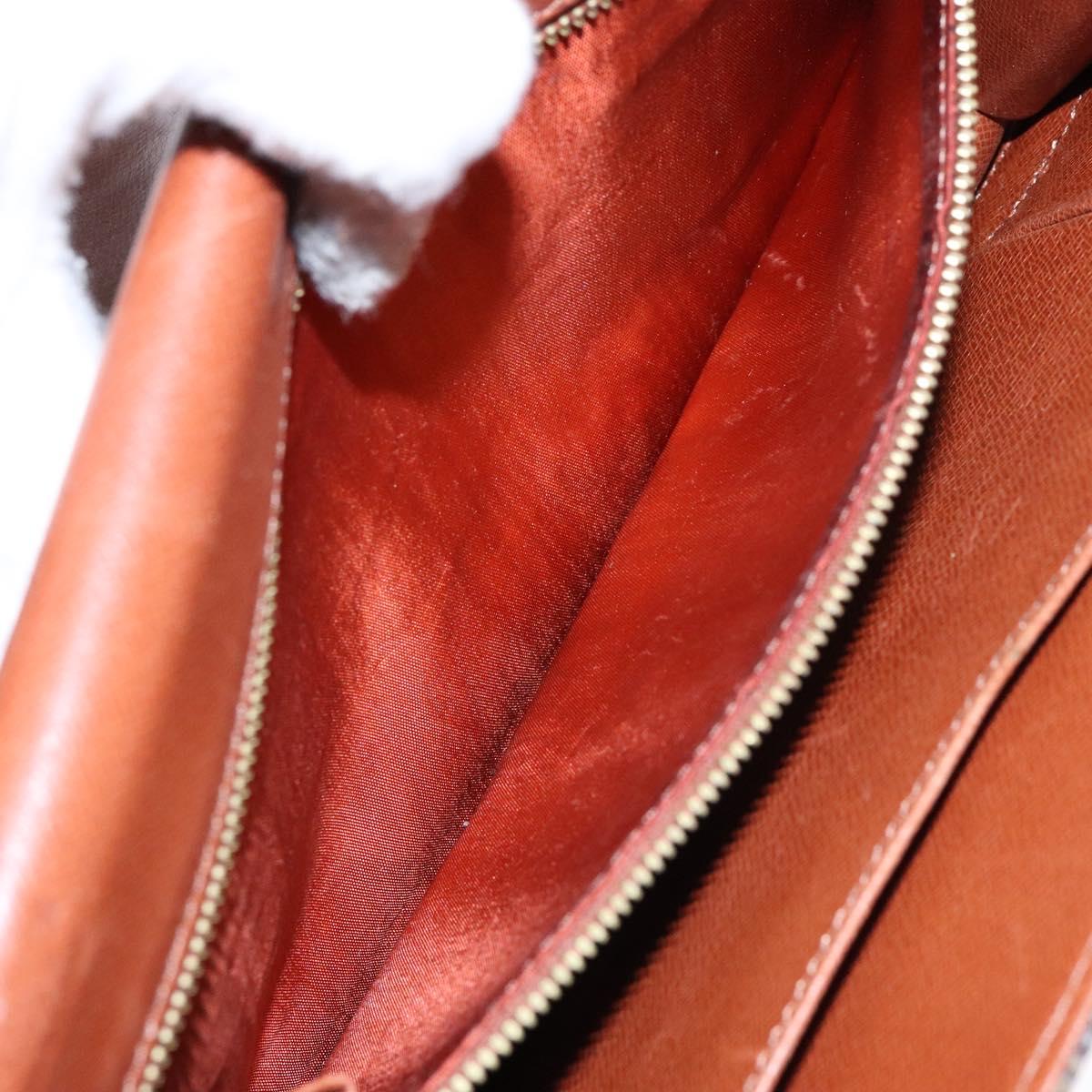 LOUIS VUITTON Monogram Pochette Dam GM Clutch Bag M51810 LV Auth am8998