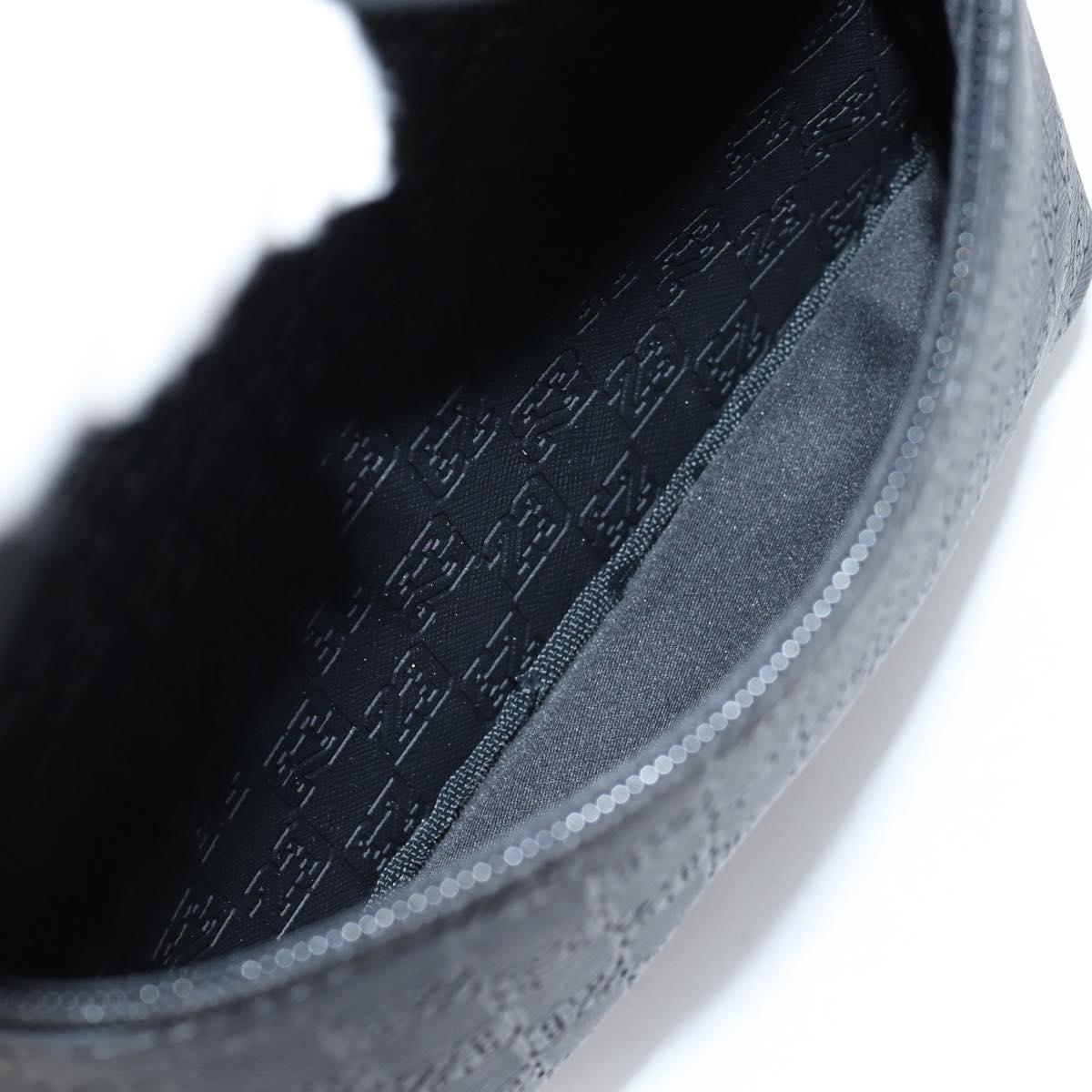 JORDAN Backpack Polyester Black Silver Auth am9000