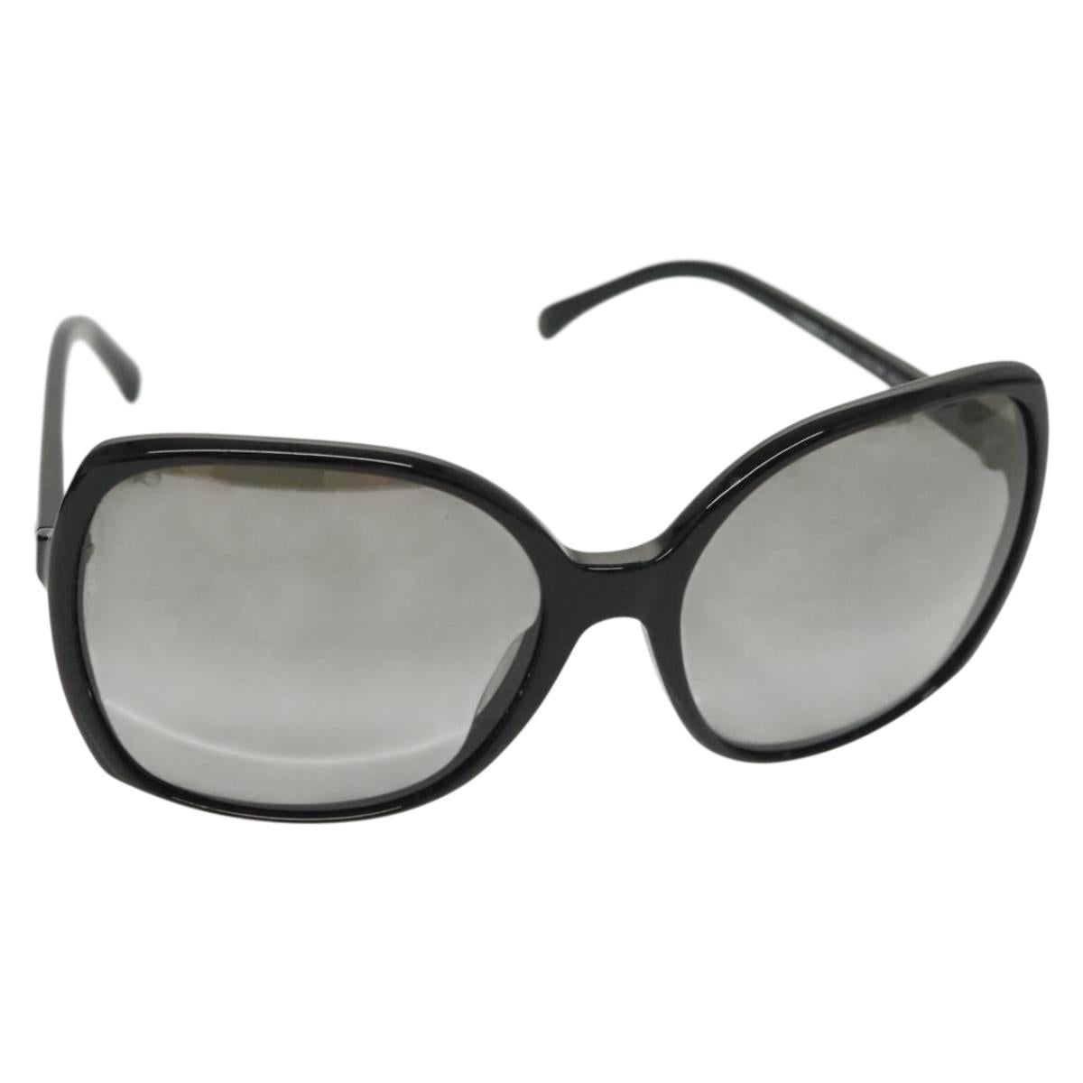 CHANEL Sunglasses Plastic Pink CC Auth am9011