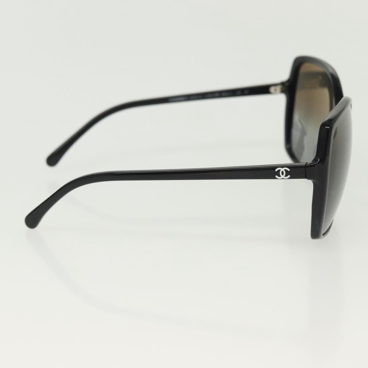 CHANEL Sunglasses Plastic Pink CC Auth am9011