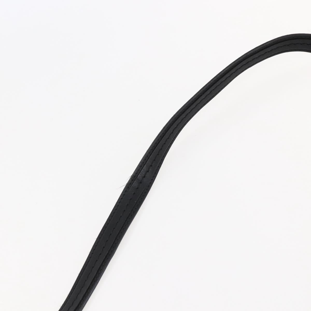 Chloe Alice Hand Bag Leather 2way Beige Black gold Auth am9028