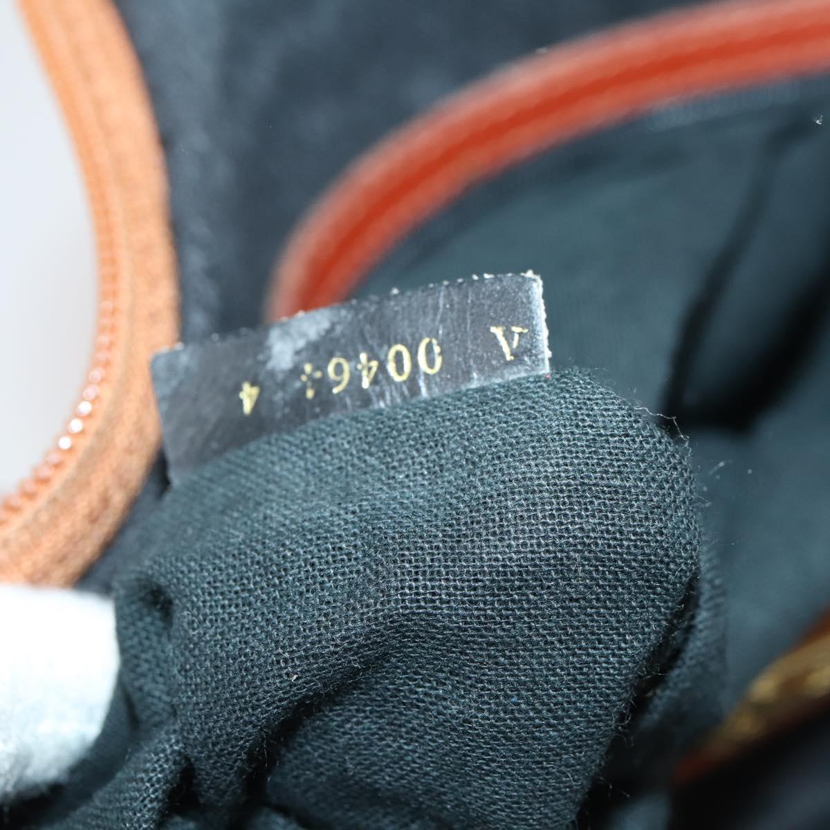 FENDI Pecan Canvas Boston Bag PVC 2way Black Brown gold Auth am9033