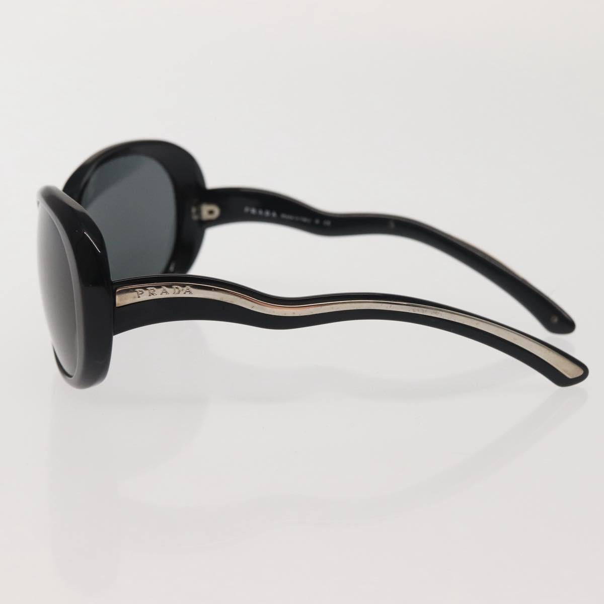 PRADA Sunglasses plastic Black Auth am9039