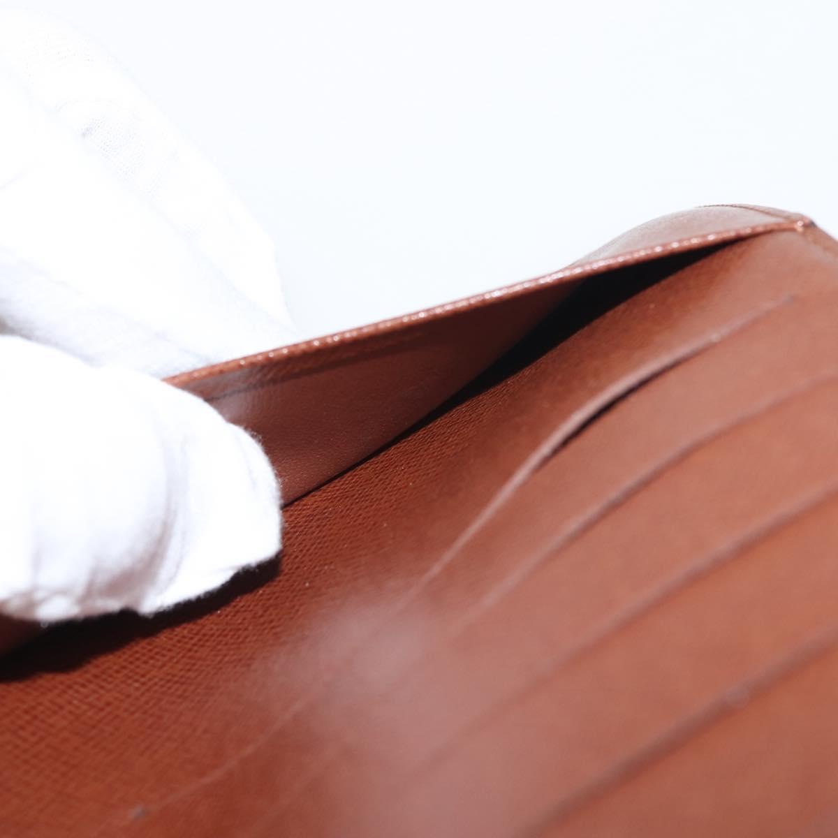 LOUIS VUITTON Monogram Agenda MM Day Planner Cover R20105 LV Auth am9042