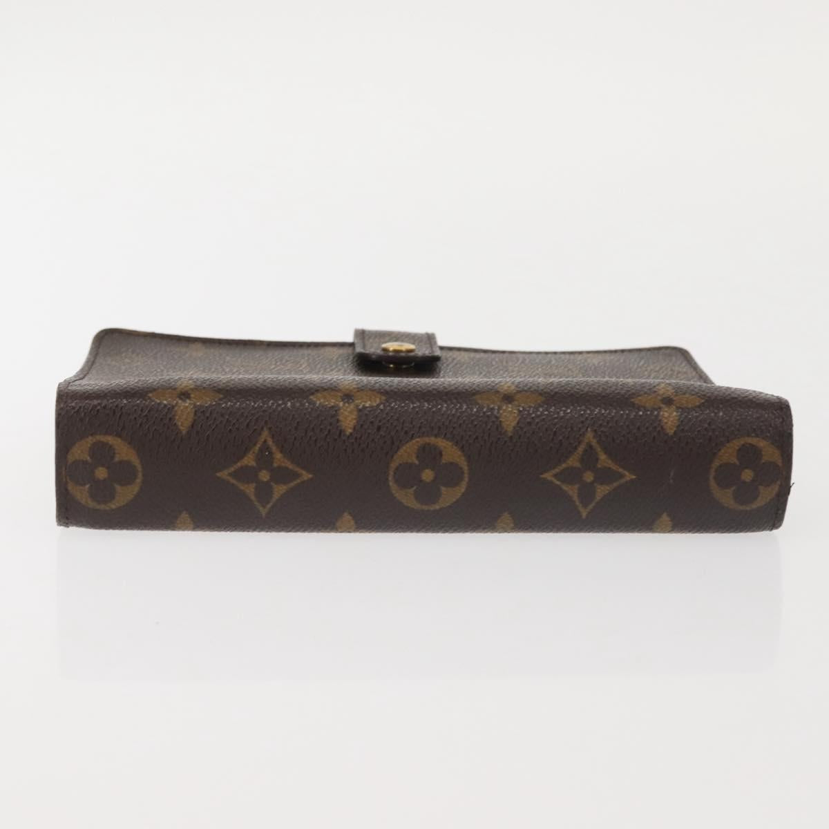 LOUIS VUITTON Monogram Agenda MM Day Planner Cover R20105 LV Auth am9042