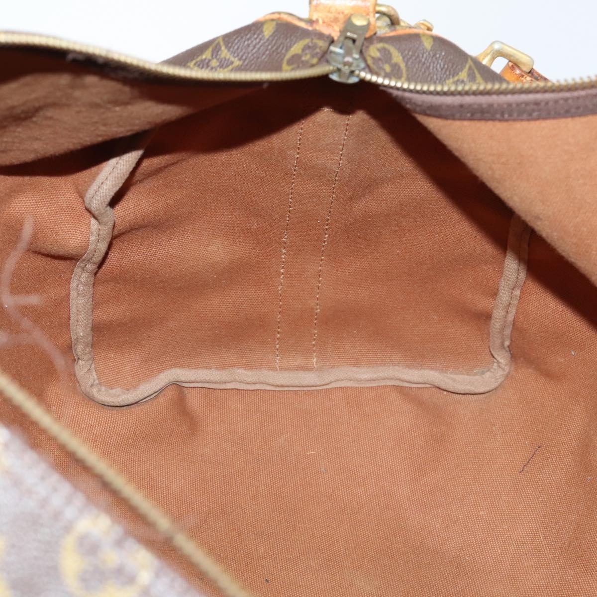 LOUIS VUITTON Monogram Keepall Bandouliere 50 Hand Bag M41416 LV Auth am9045