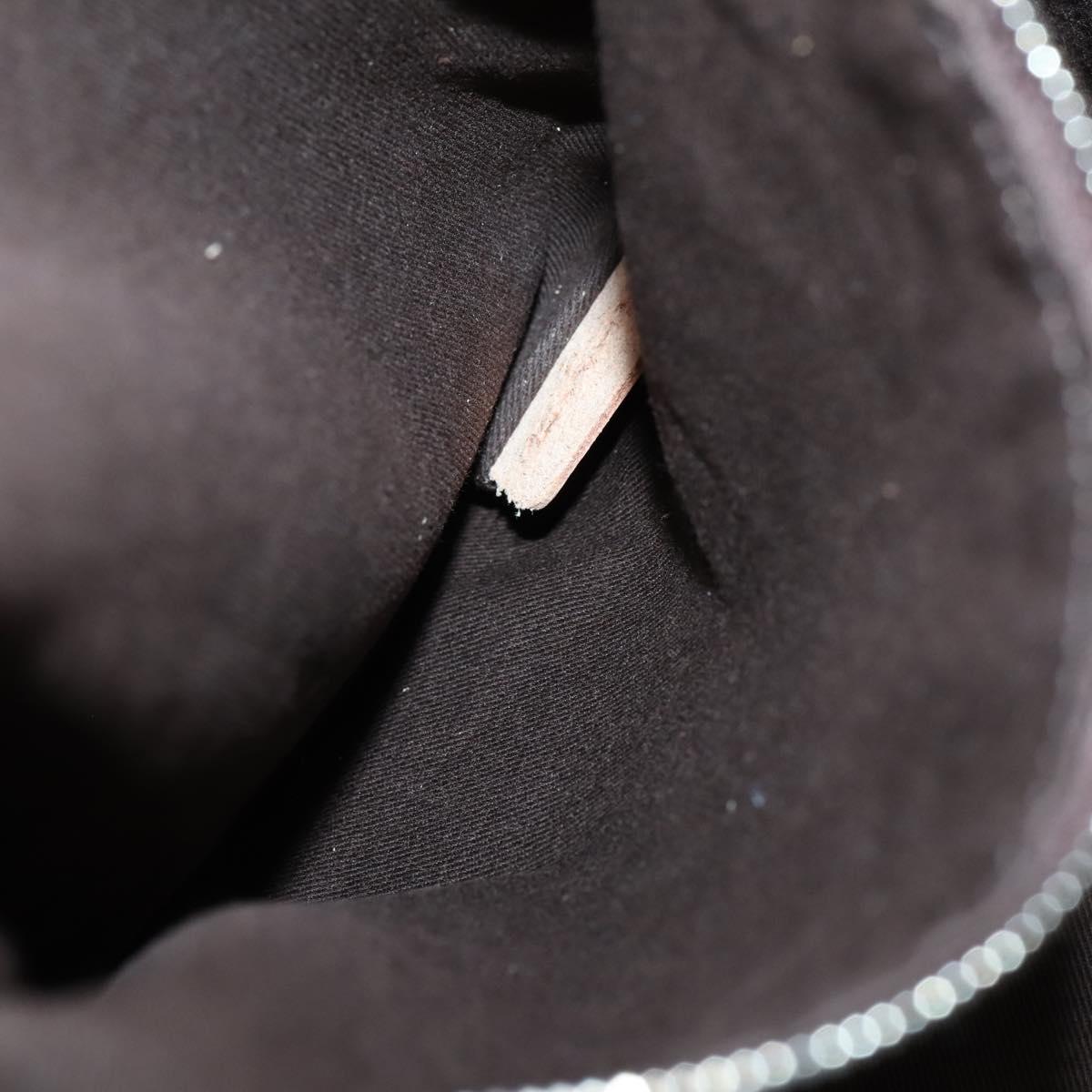 Chloe Paddington Shoulder Bag Leather Brown Gold Auth am9059