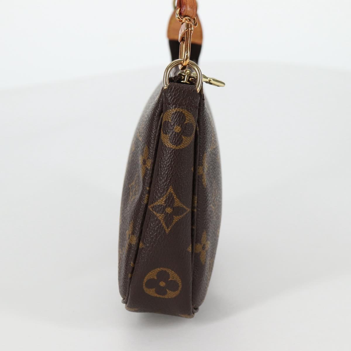 LOUIS VUITTON Monogram Pochette Accessoires Pouch M51980 LV Auth am9083V