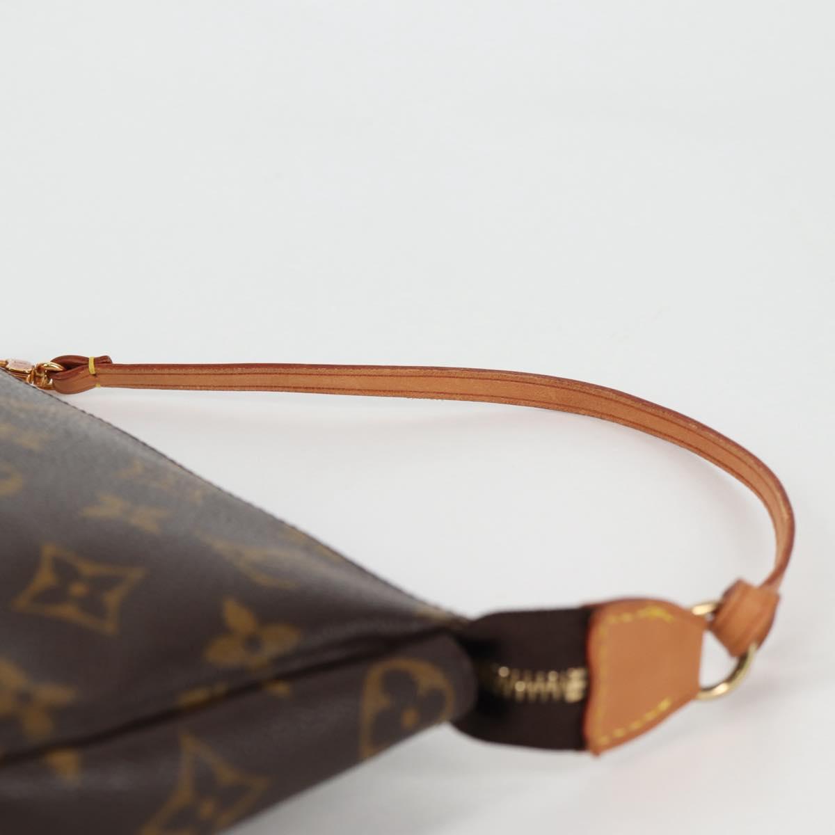 LOUIS VUITTON Monogram Pochette Accessoires Pouch M51980 LV Auth am9083V