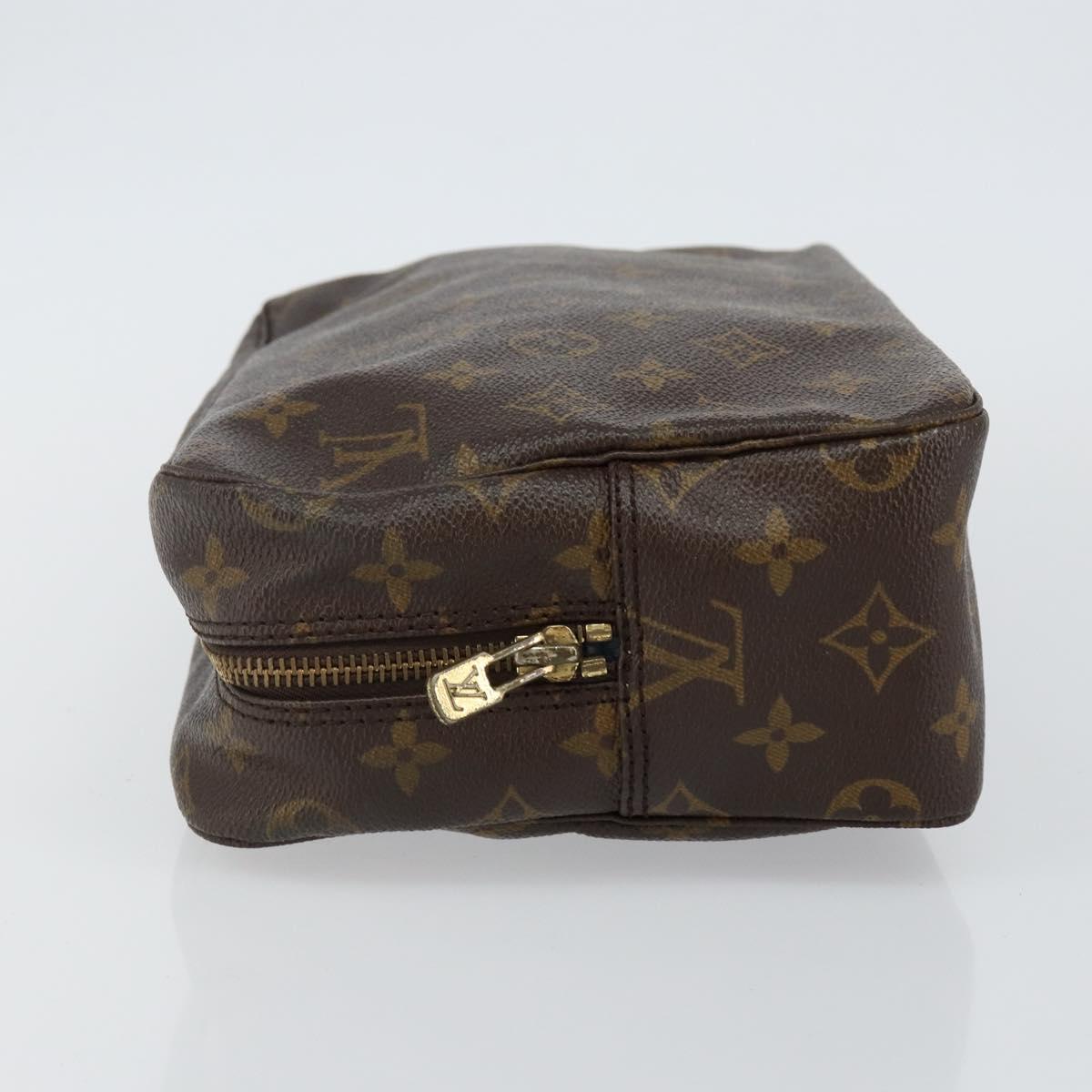 LOUIS VUITTON Monogram Trousse Toilette 28 Clutch Bag M47522 LV Auth am9084
