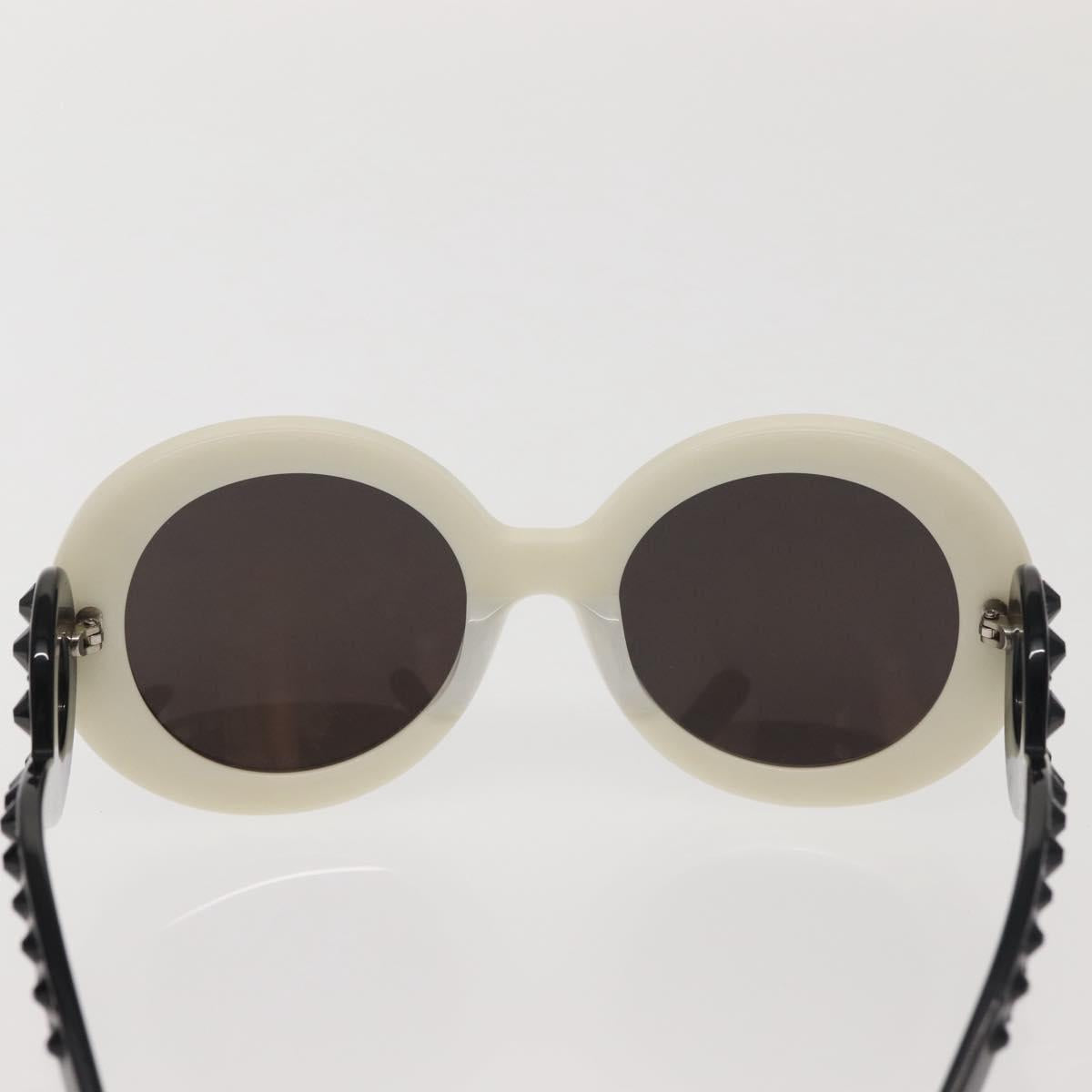 PRADA Sunglasses plastic White Auth am9092
