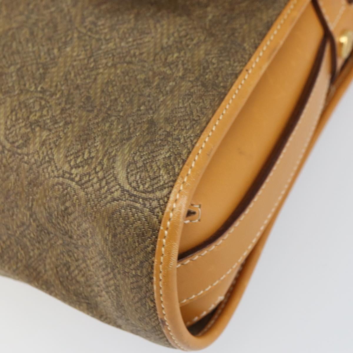 GUCCI Shoulder Bag Leather Beige Gold 001 14 0712 Auth am9113