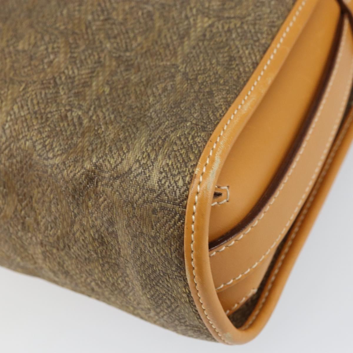 GUCCI Shoulder Bag Leather Beige Gold 001 14 0712 Auth am9113