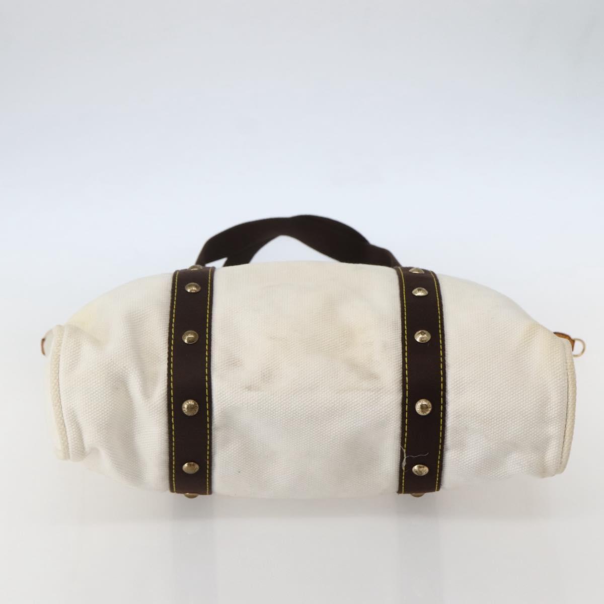 LOUIS VUITTON Antigua Cabas GM Tote Bag Ecru M40033 LV Auth am9129