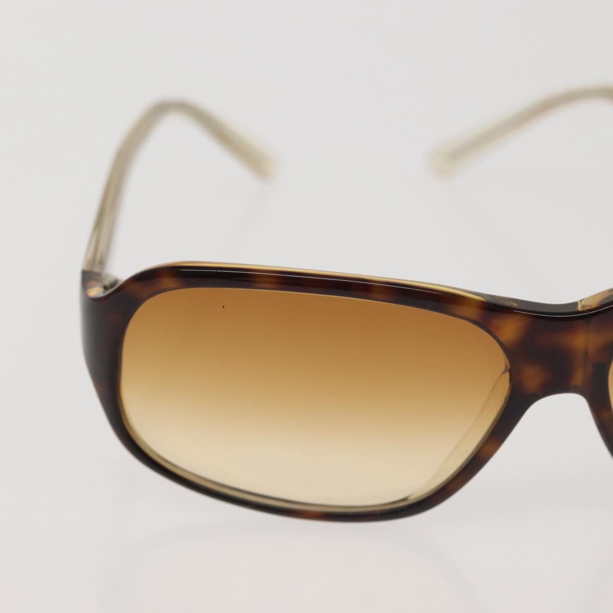 PRADA Sunglasses plastic Brown Auth am9131