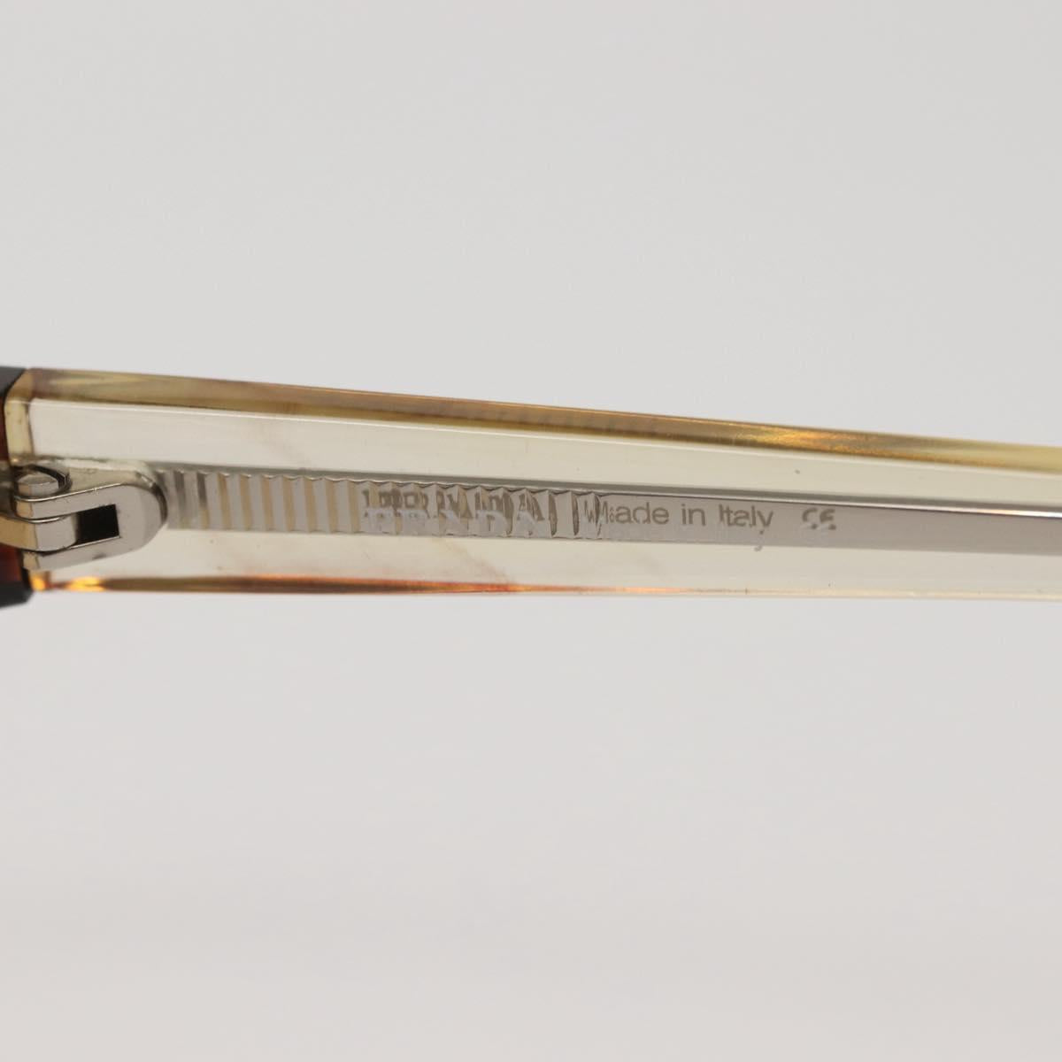 PRADA Sunglasses plastic Brown Auth am9131