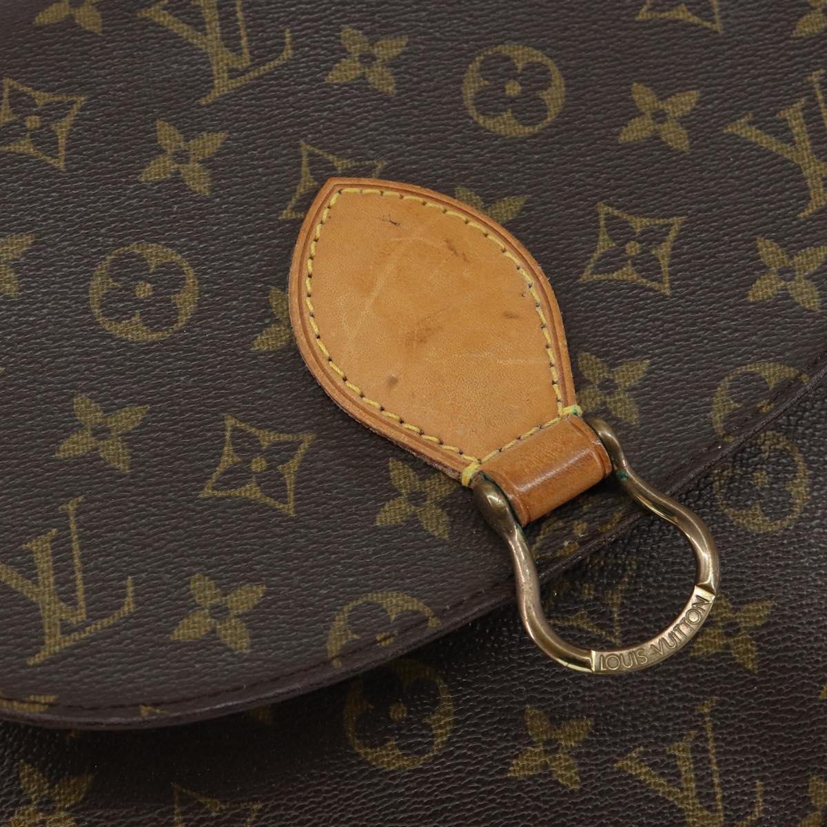 LOUIS VUITTON Monogram Saint Cloud GM Shoulder Bag M51242 LV Auth am9159