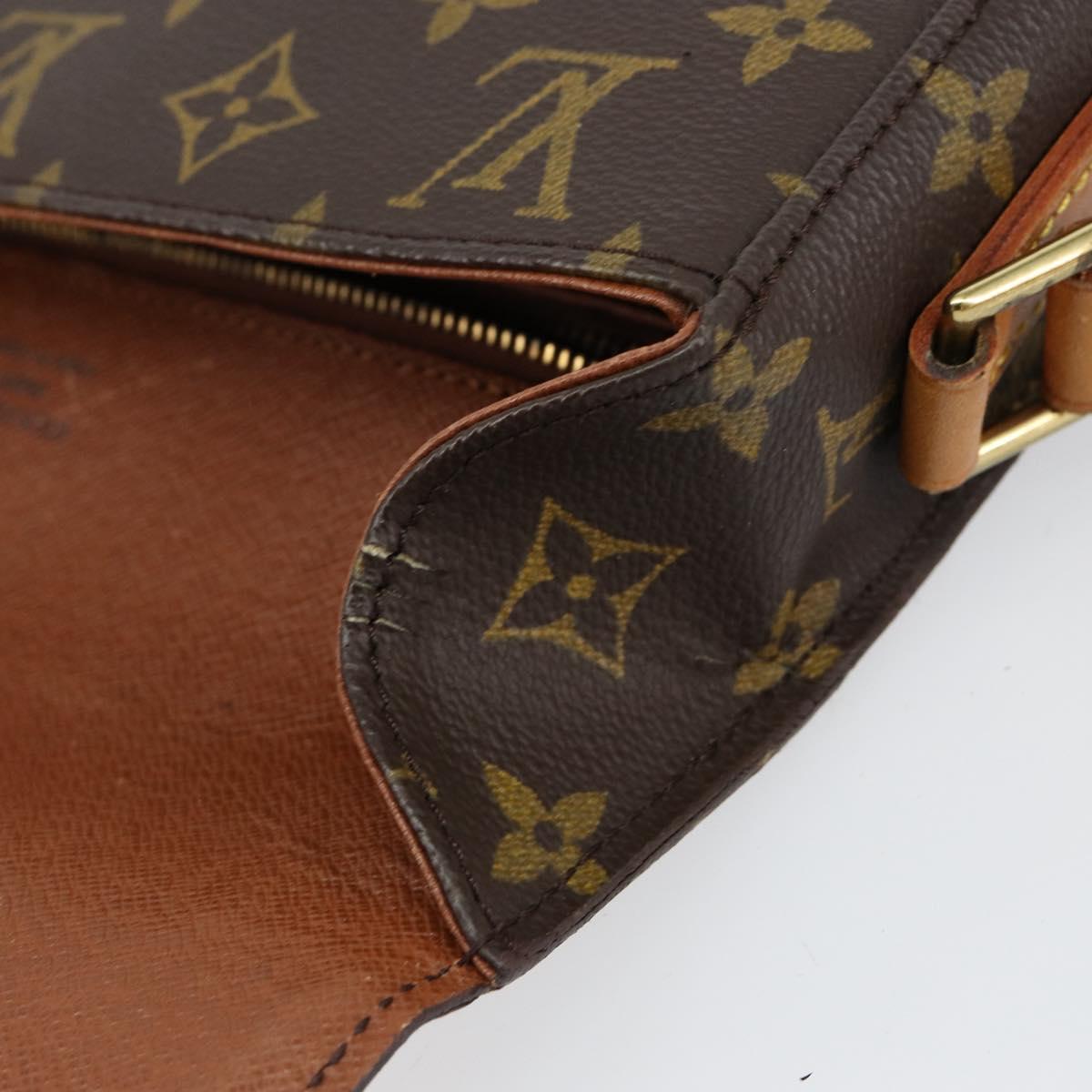 LOUIS VUITTON Monogram Saint Cloud GM Shoulder Bag M51242 LV Auth am9159