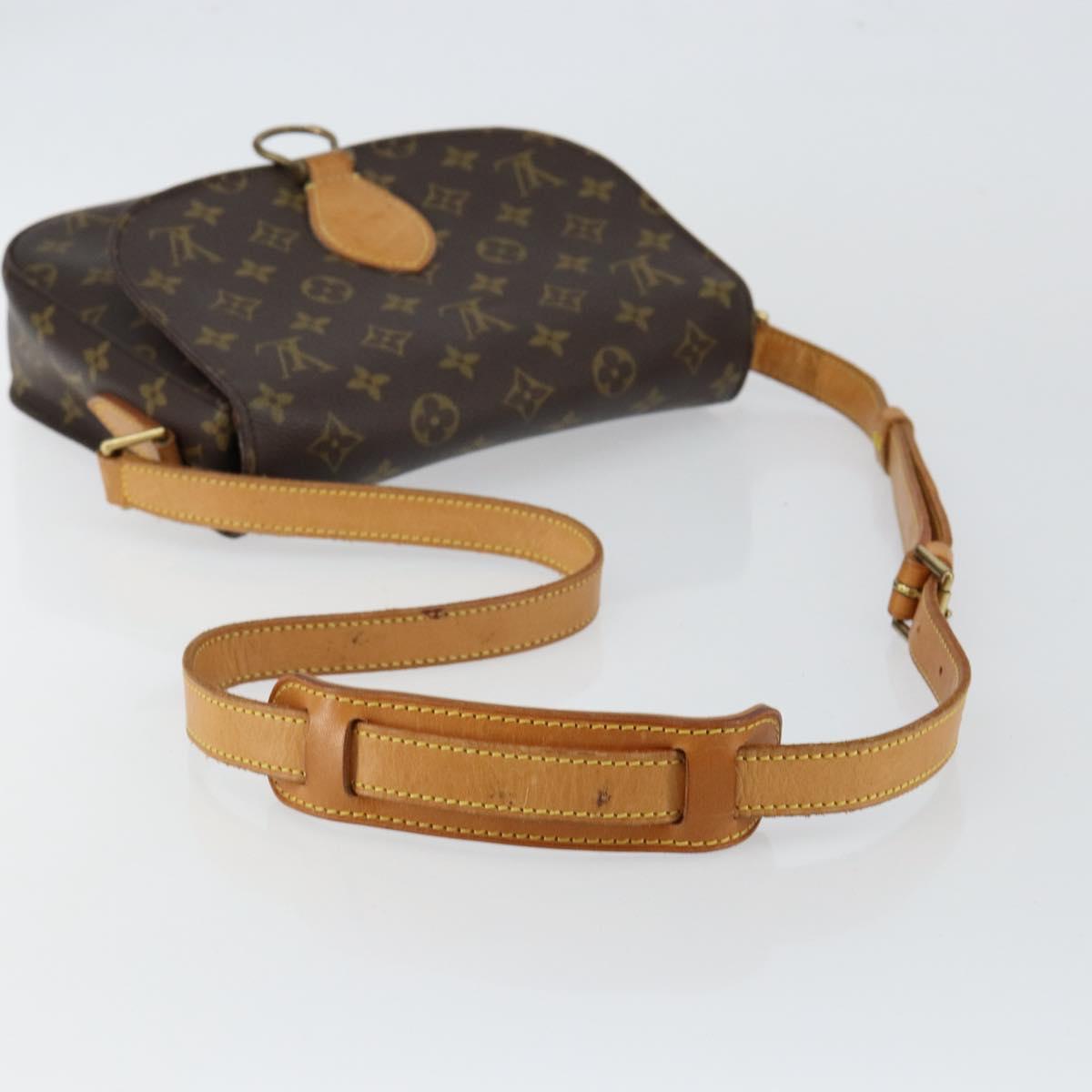 LOUIS VUITTON Monogram Saint Cloud GM Shoulder Bag M51242 LV Auth am9159
