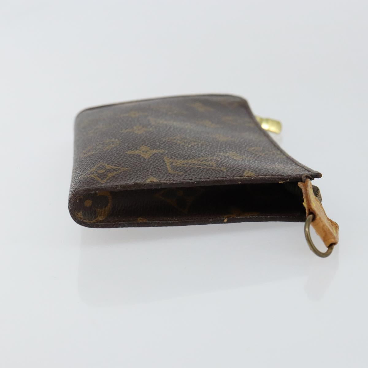 LOUIS VUITTON Monogram Bucket GM Accessory Pouch LV Auth am9160