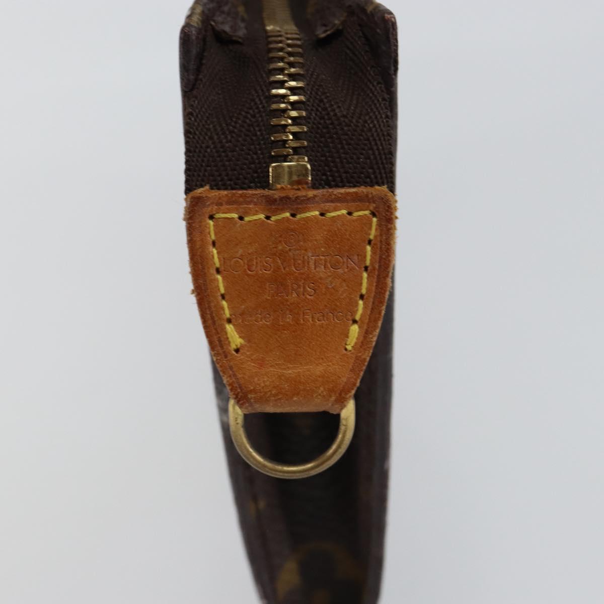 LOUIS VUITTON Monogram Bucket PM Accessory Pouch LV Auth am9161