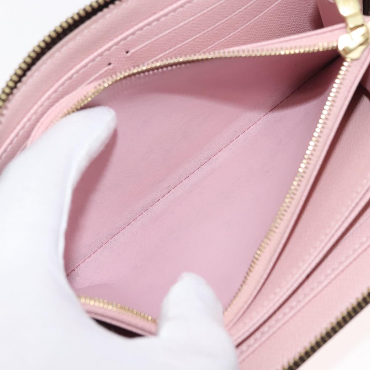 LOUIS VUITTON Monogram Zippy Wallet Long Wallet M42616 LV Auth am9162