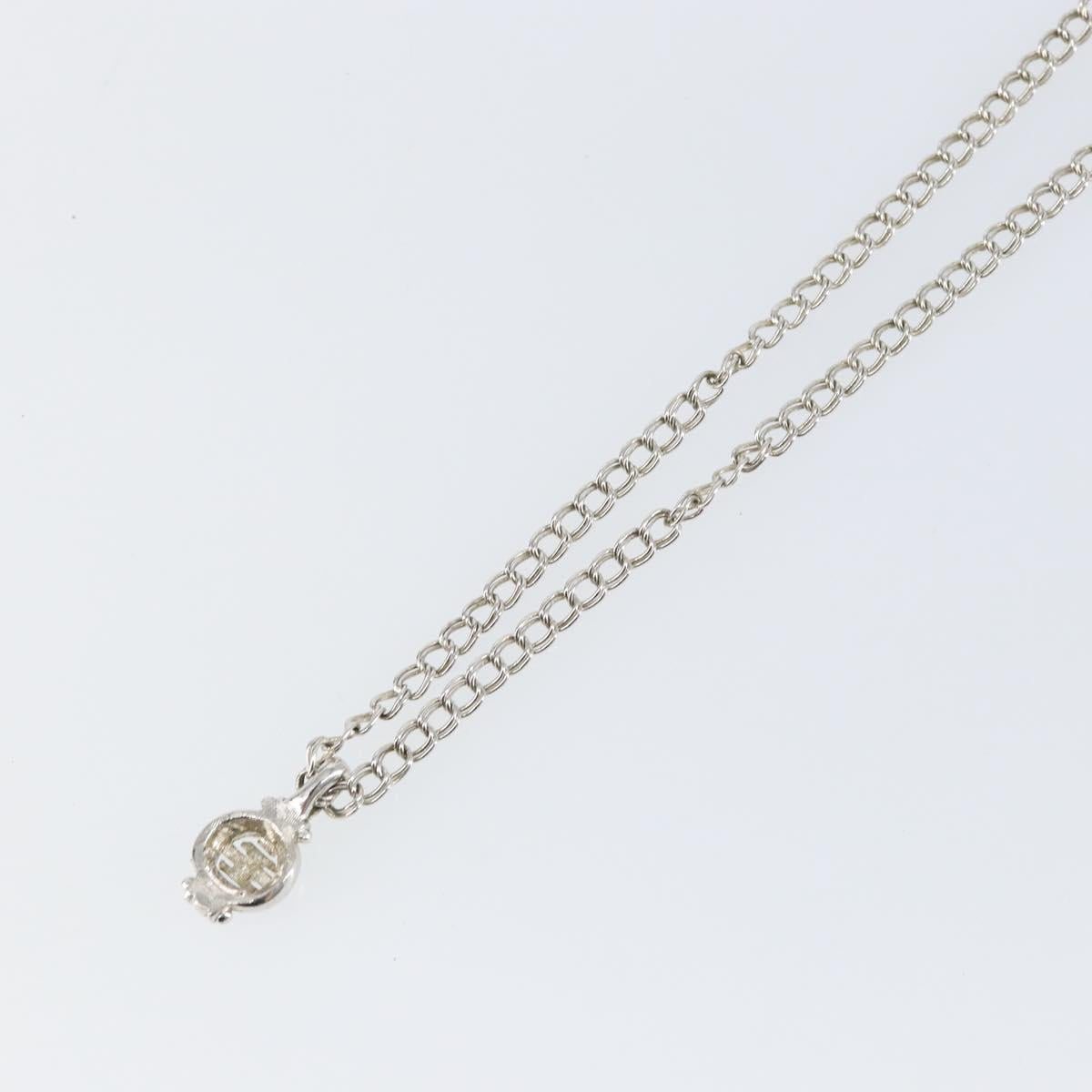 GIVENCHY Necklace metal Silver Auth am9173