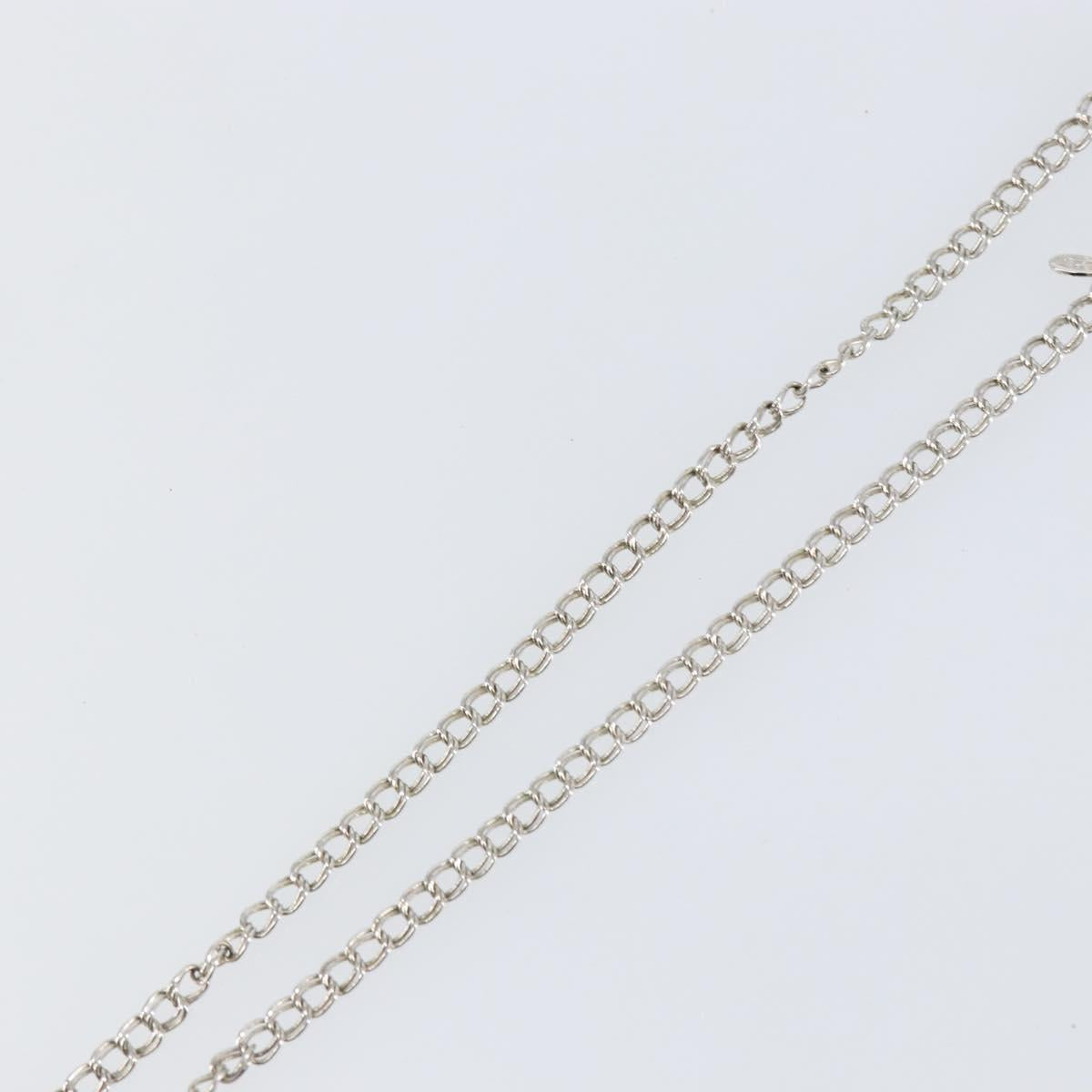 GIVENCHY Necklace metal Silver Auth am9173
