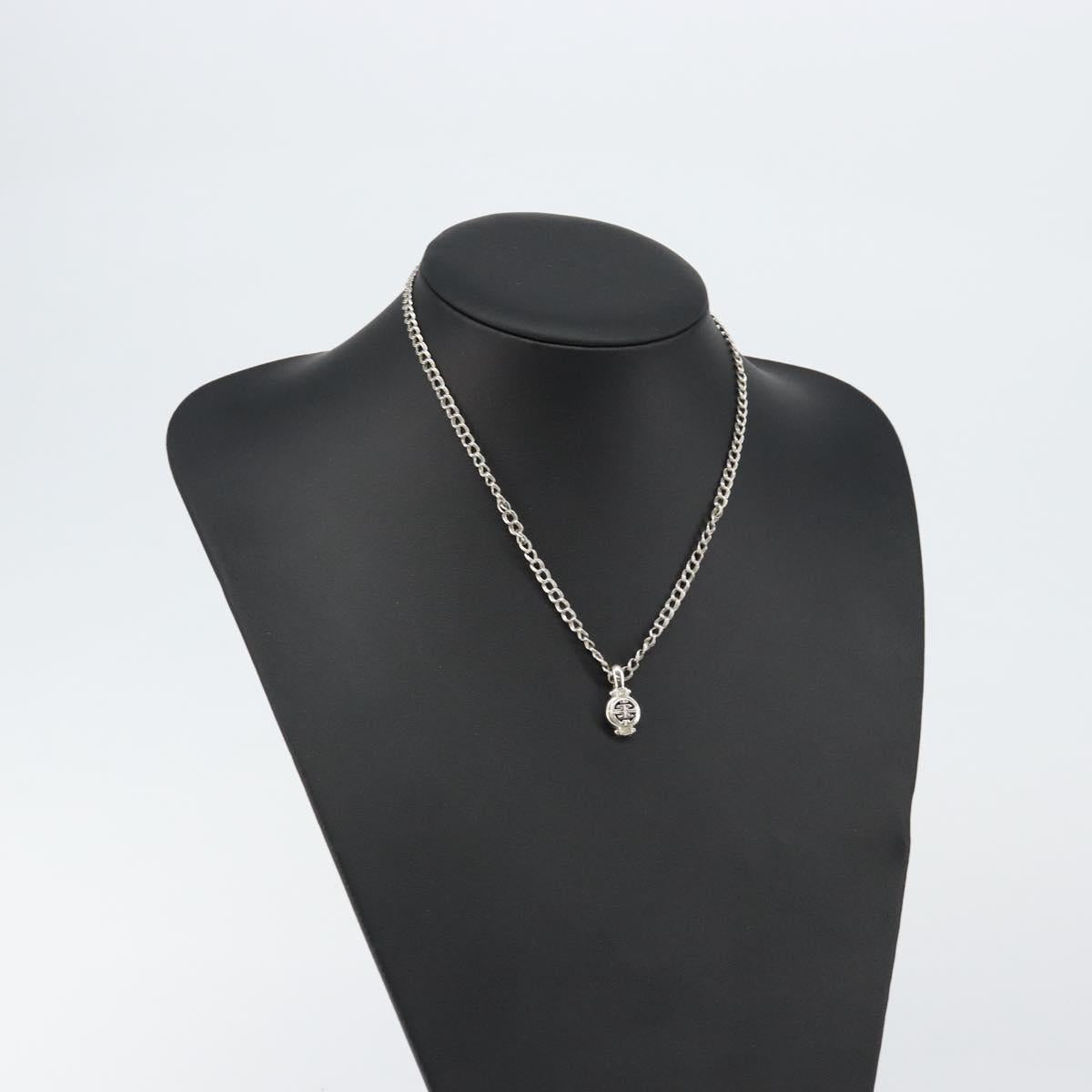 GIVENCHY Necklace metal Silver Auth am9173