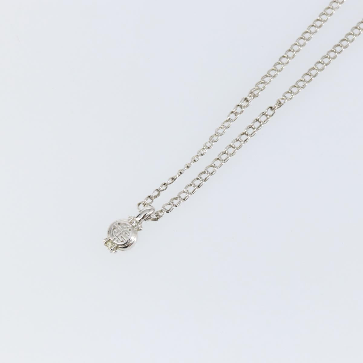 GIVENCHY Necklace metal Silver Auth am9173