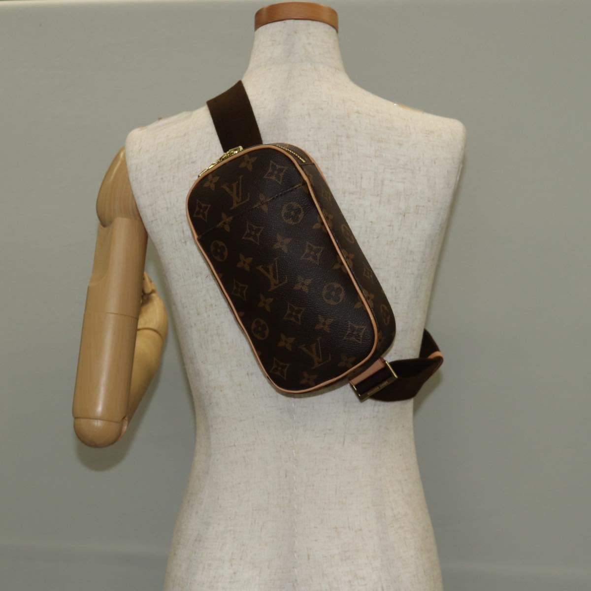 LOUIS VUITTON Monogram Pochette Gange Shoulder Bag M51870 LV Auth am9194V