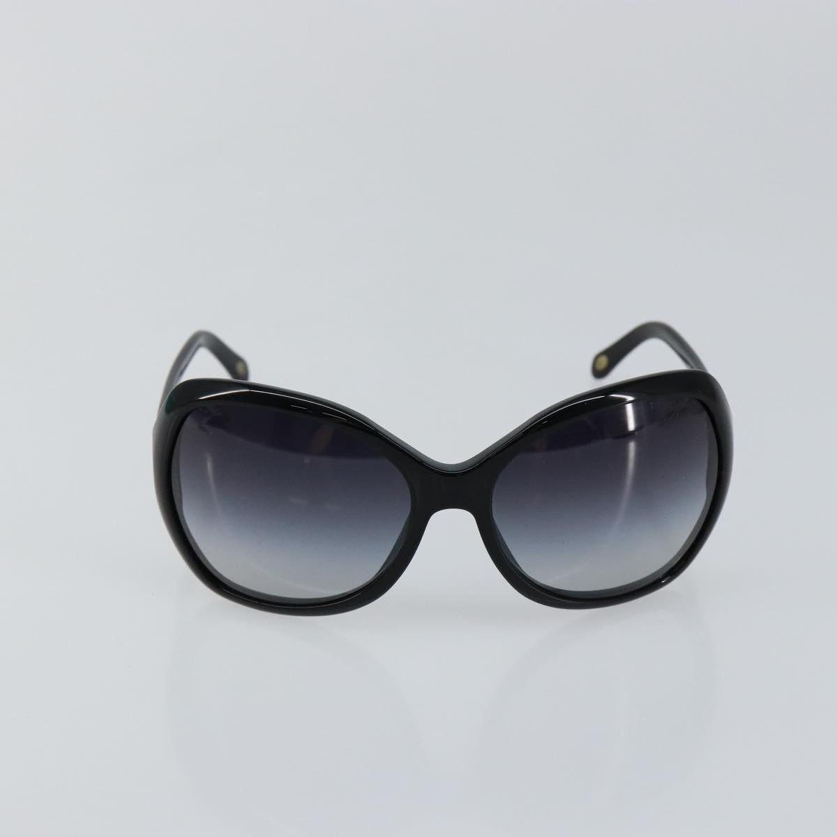 TIFFANY&Co. Sunglasses plastic Black Auth am9195