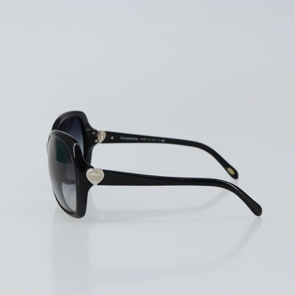 TIFFANY&Co. Sunglasses plastic Black Auth am9195