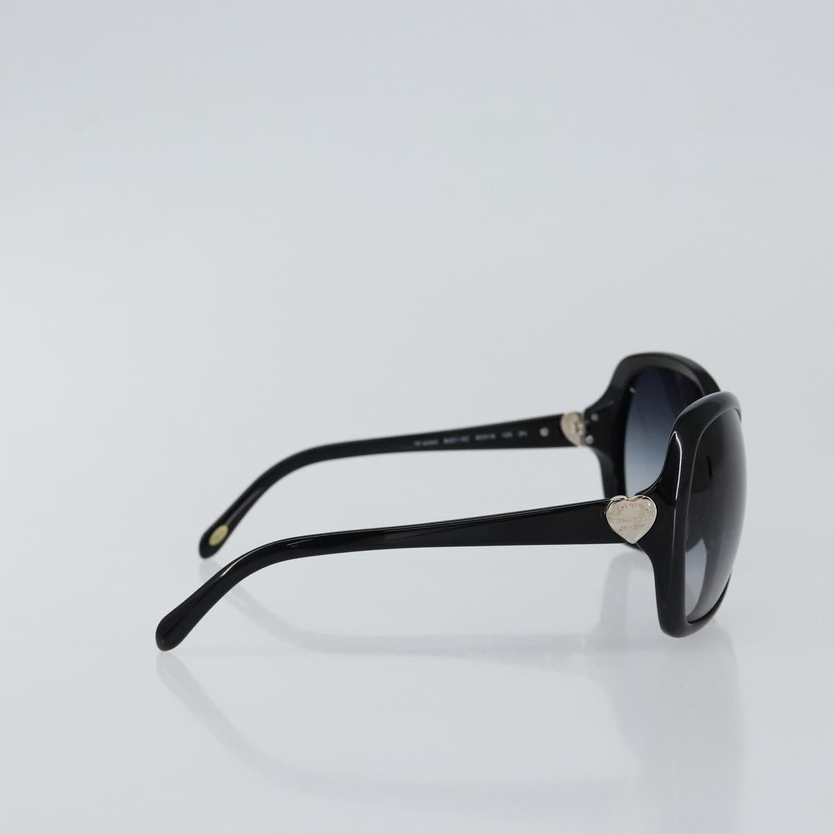 TIFFANY&Co. Sunglasses plastic Black Auth am9195