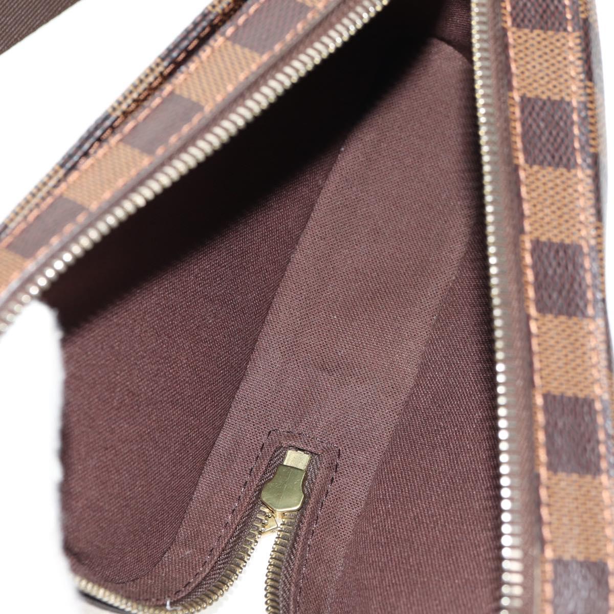 LOUIS VUITTON Damier Ebene Geronimos Shoulder Bag N51994 LV Auth am9198V