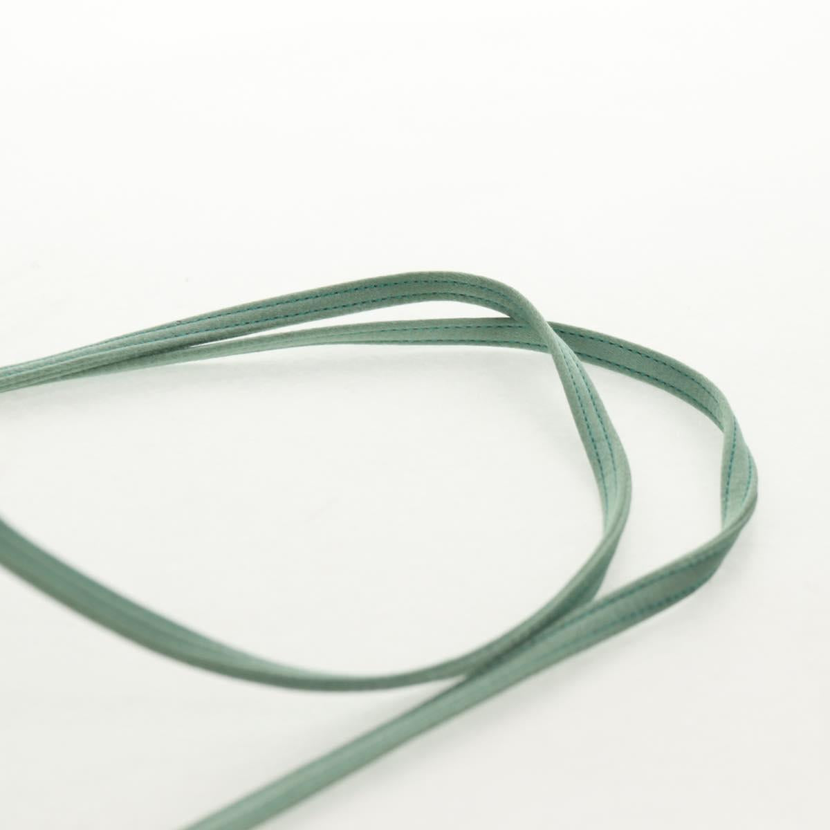 GUCCI Horsebit Backpack Satin Turquoise Blue Gold 005 781 0316 Auth am9199A