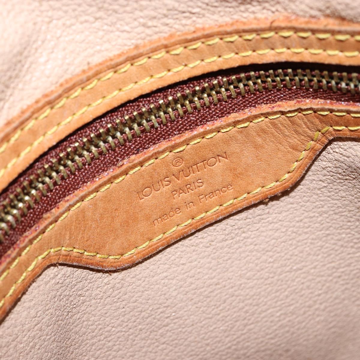 LOUIS VUITTON Monogram Bucket PM Shoulder Bag M42238 LV Auth am9204