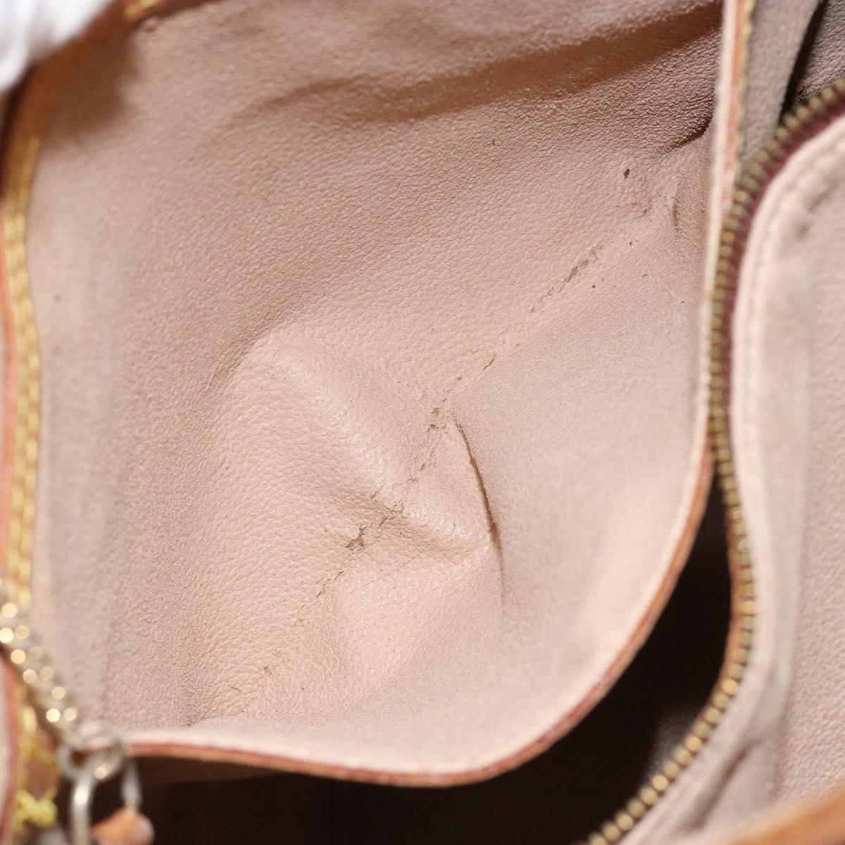 LOUIS VUITTON Monogram Bucket PM Shoulder Bag M42238 LV Auth am9204