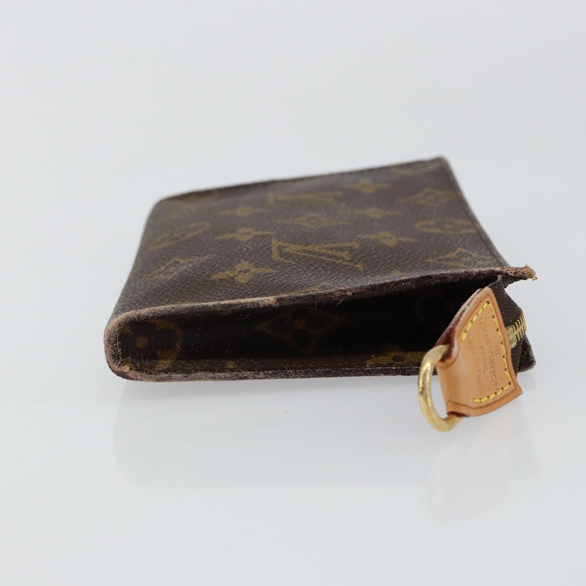 LOUIS VUITTON Monogram Bucket PM Accessory Pouch LV Auth am9205