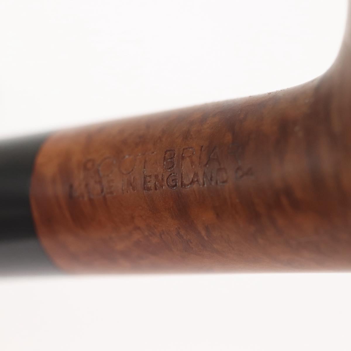 Dunhill ROOTBRIAR Pipe Wood Brown Auth am9215