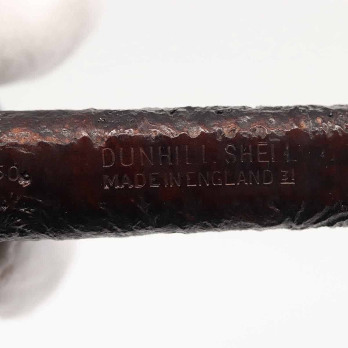 Dunhill DUNHILL SHELL Pipe Wood Brown Auth am9216