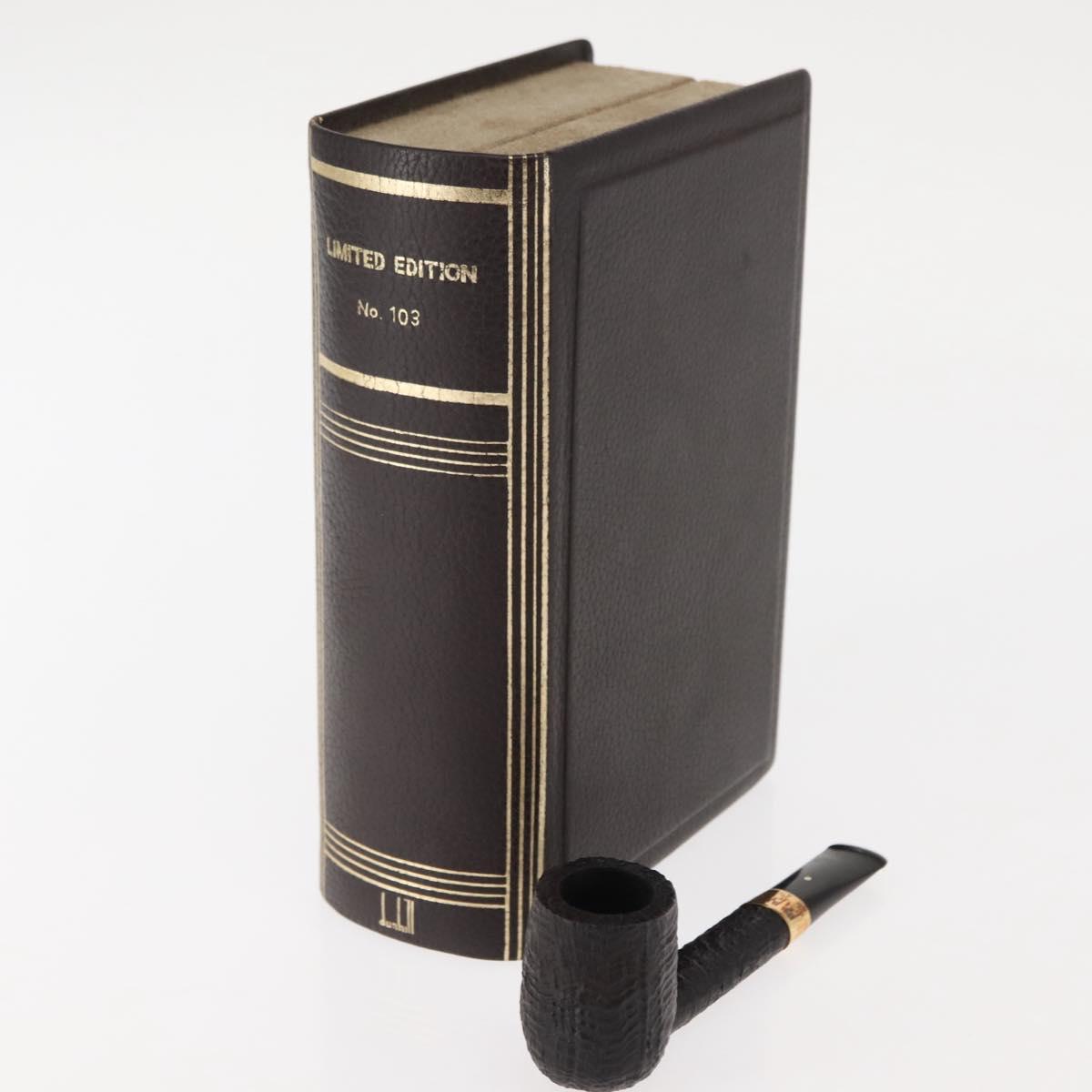 Dunhill DUNHILL SHELL Pipe Wood Brown Auth am9216