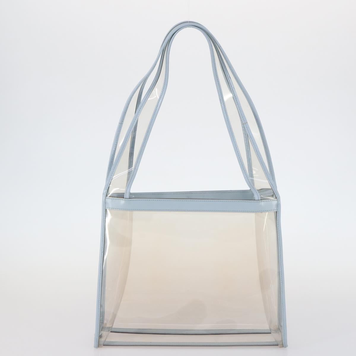 GUCCI Shoulder Bag Vinyl Clear Auth am9219