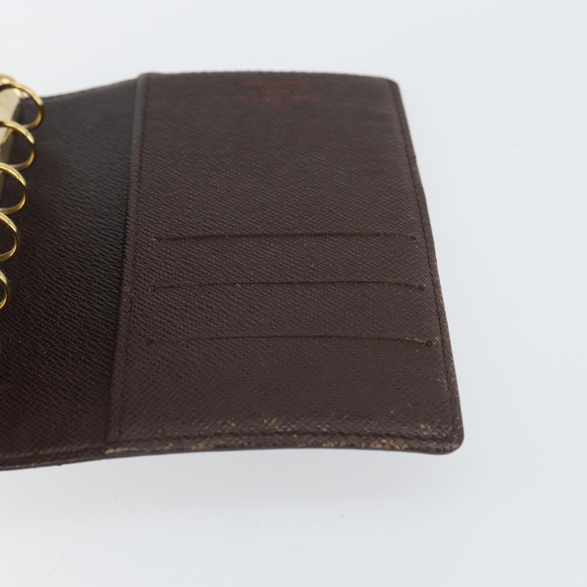 LOUIS VUITTON Damier Ebene Agenda PM Day Planner Cover R20700 LV Auth am9222