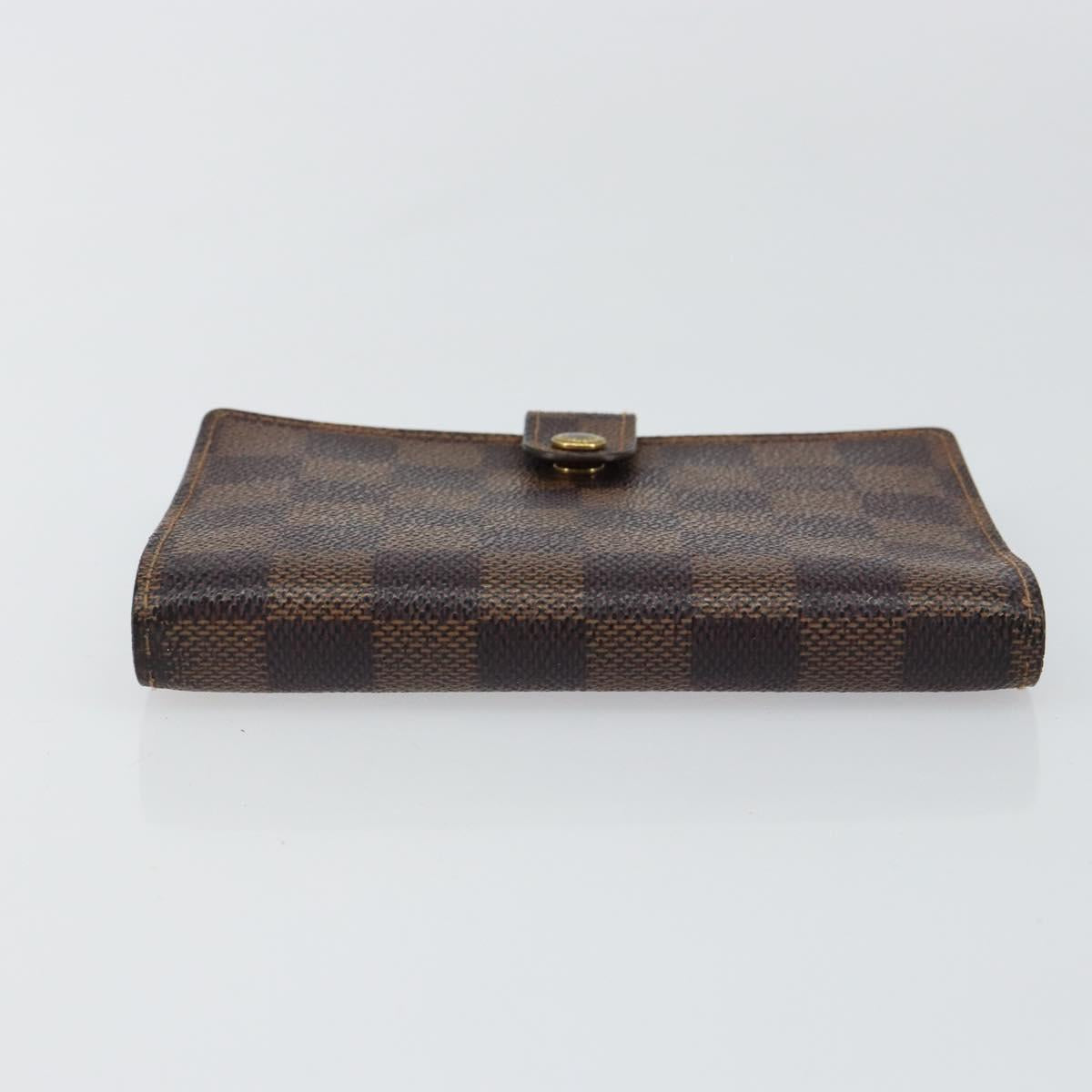 LOUIS VUITTON Damier Ebene Agenda PM Day Planner Cover R20700 LV Auth am9222