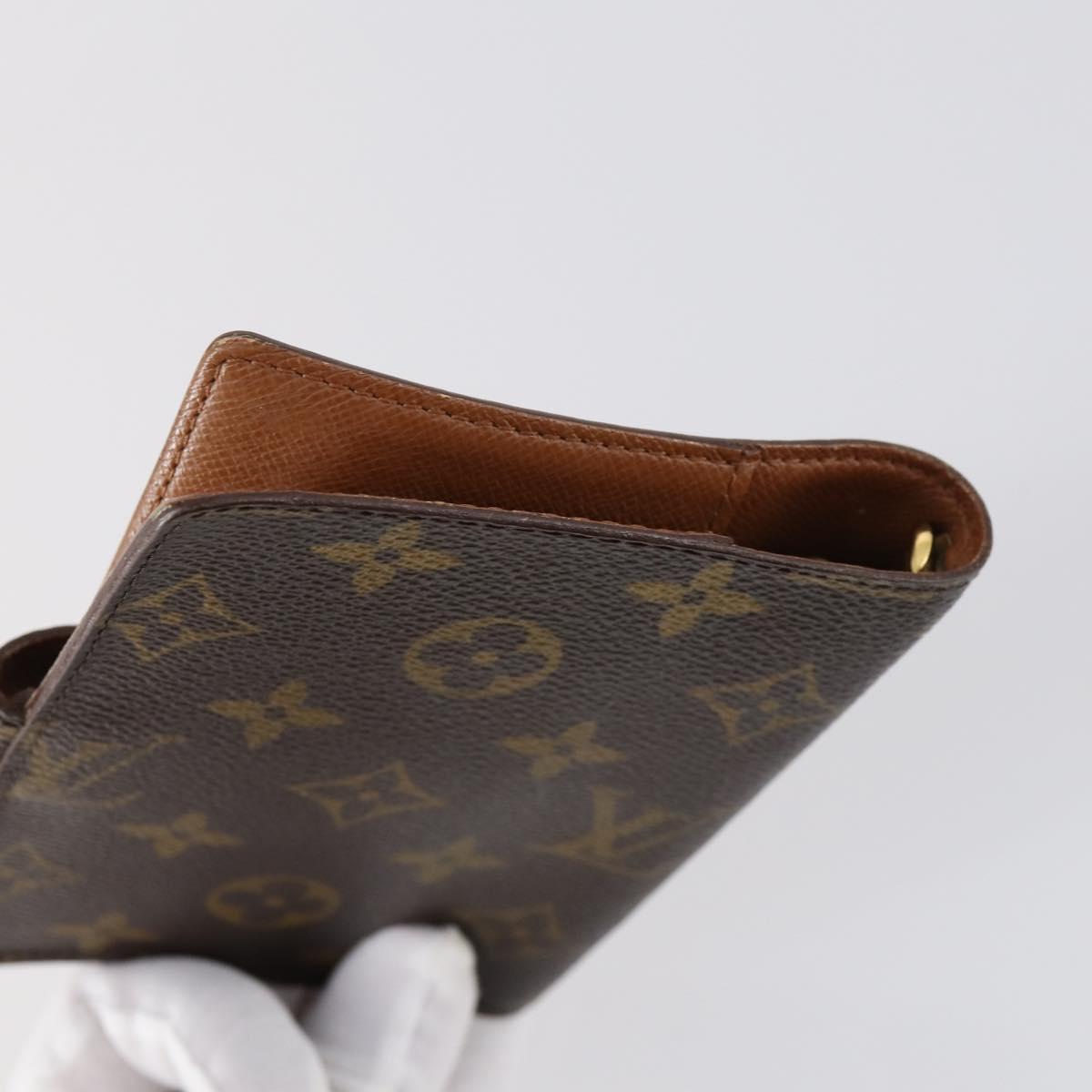 LOUIS VUITTON Epi Monogram Wallet 3Set Blue LV Auth am9225