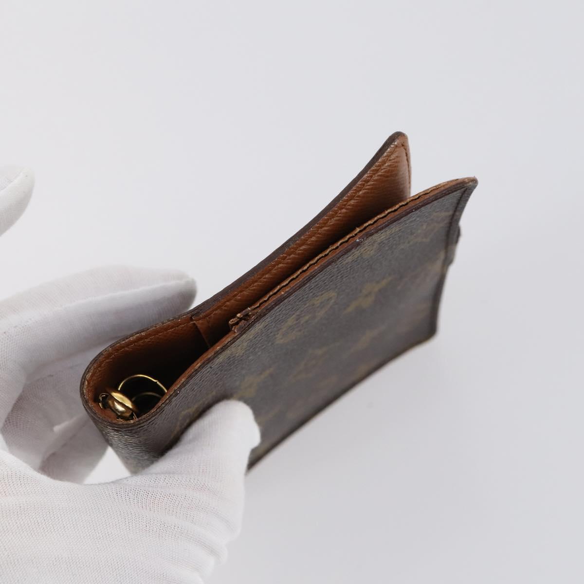 LOUIS VUITTON Epi Monogram Wallet 3Set Blue LV Auth am9225