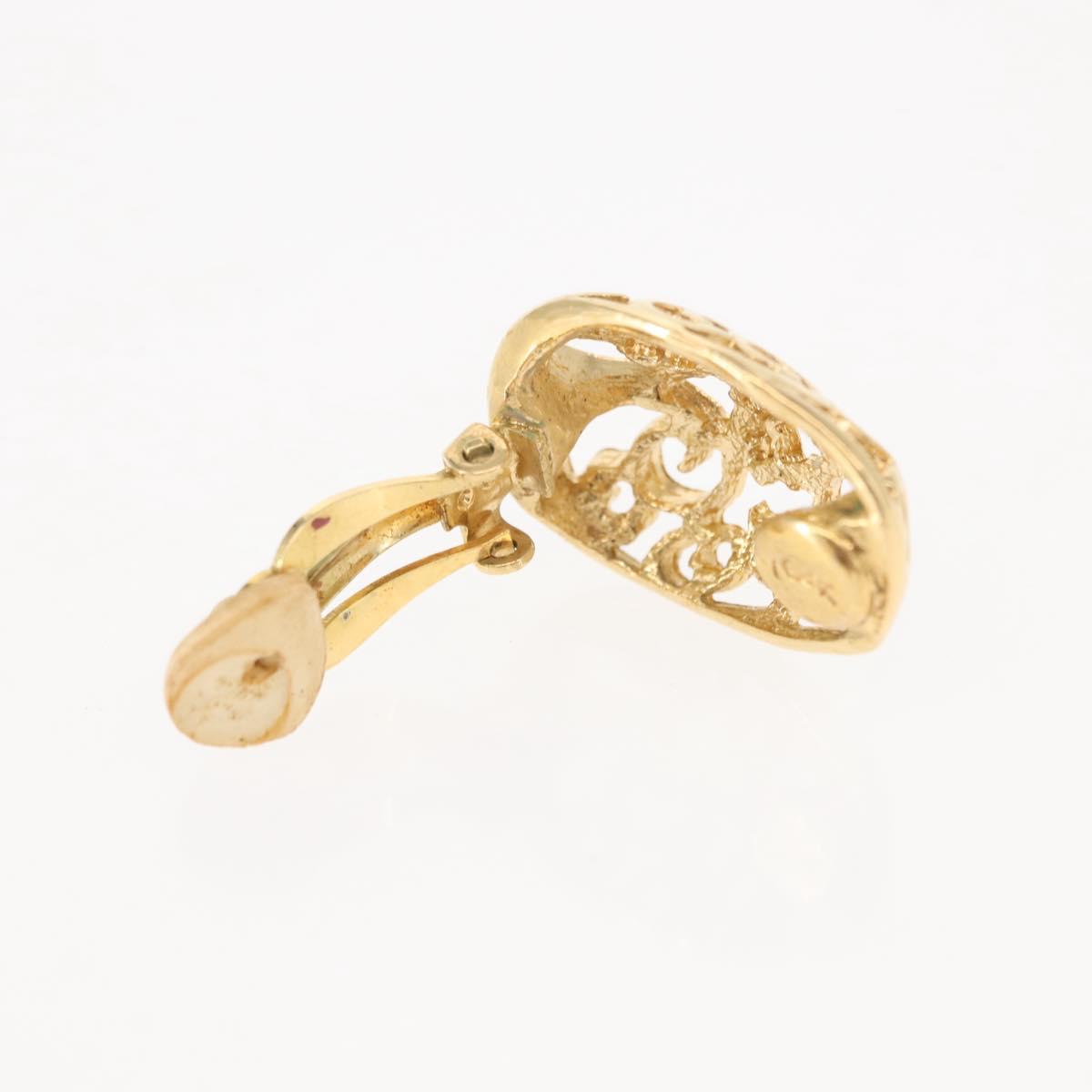 SAINT LAURENT Necklace metal 2 Set Gold Auth am9228