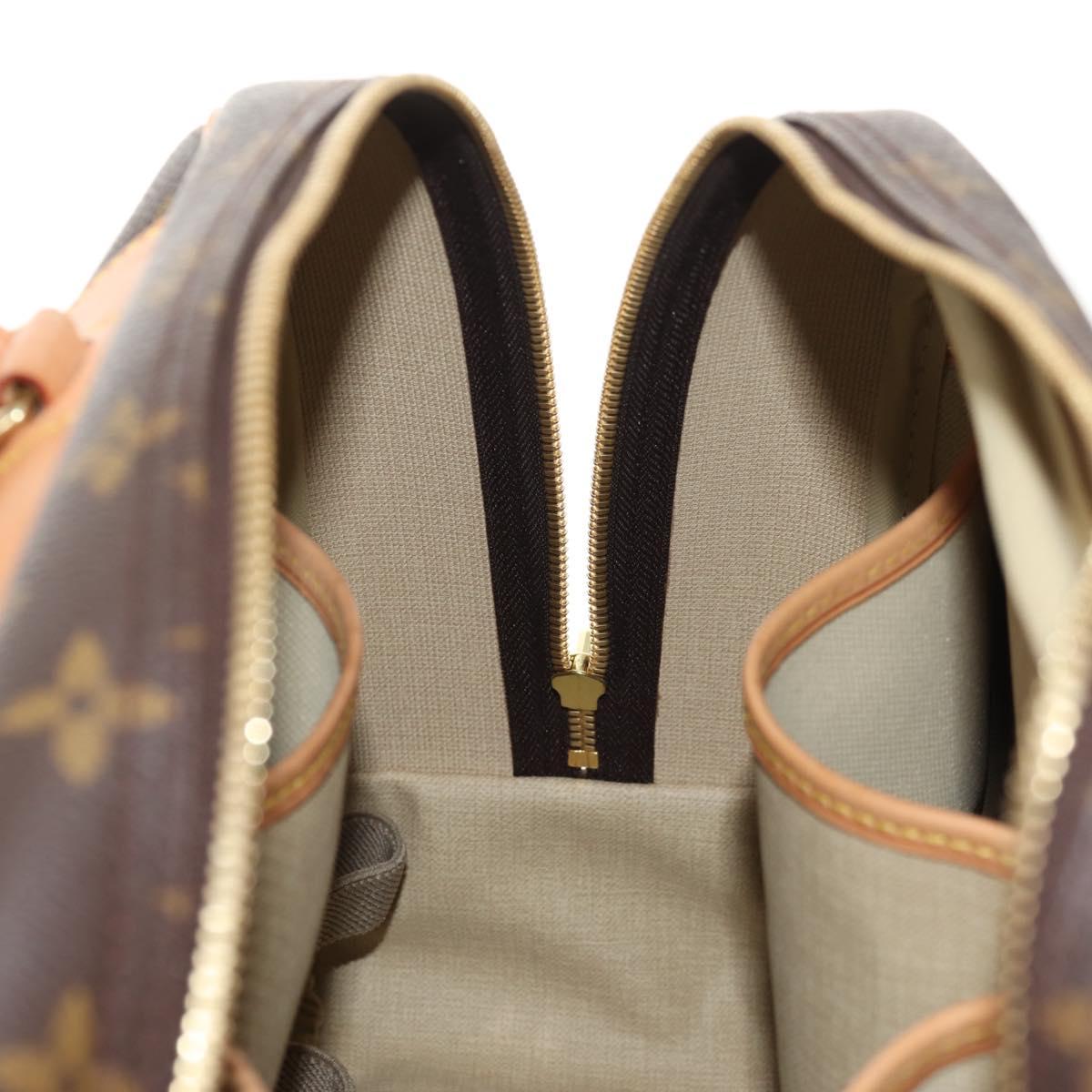 LOUIS VUITTON Monogram Deauville Hand Bag M47270 LV Auth am9230V